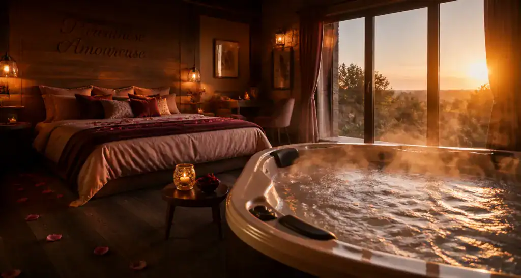 Love Gard jacuzzi suite romantique spa privatif