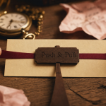 push a n d pull : deux rubans, conquête et emprise émotionnelle