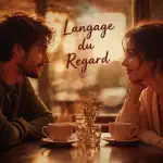 regard amoureux signes café coucher de soleil
