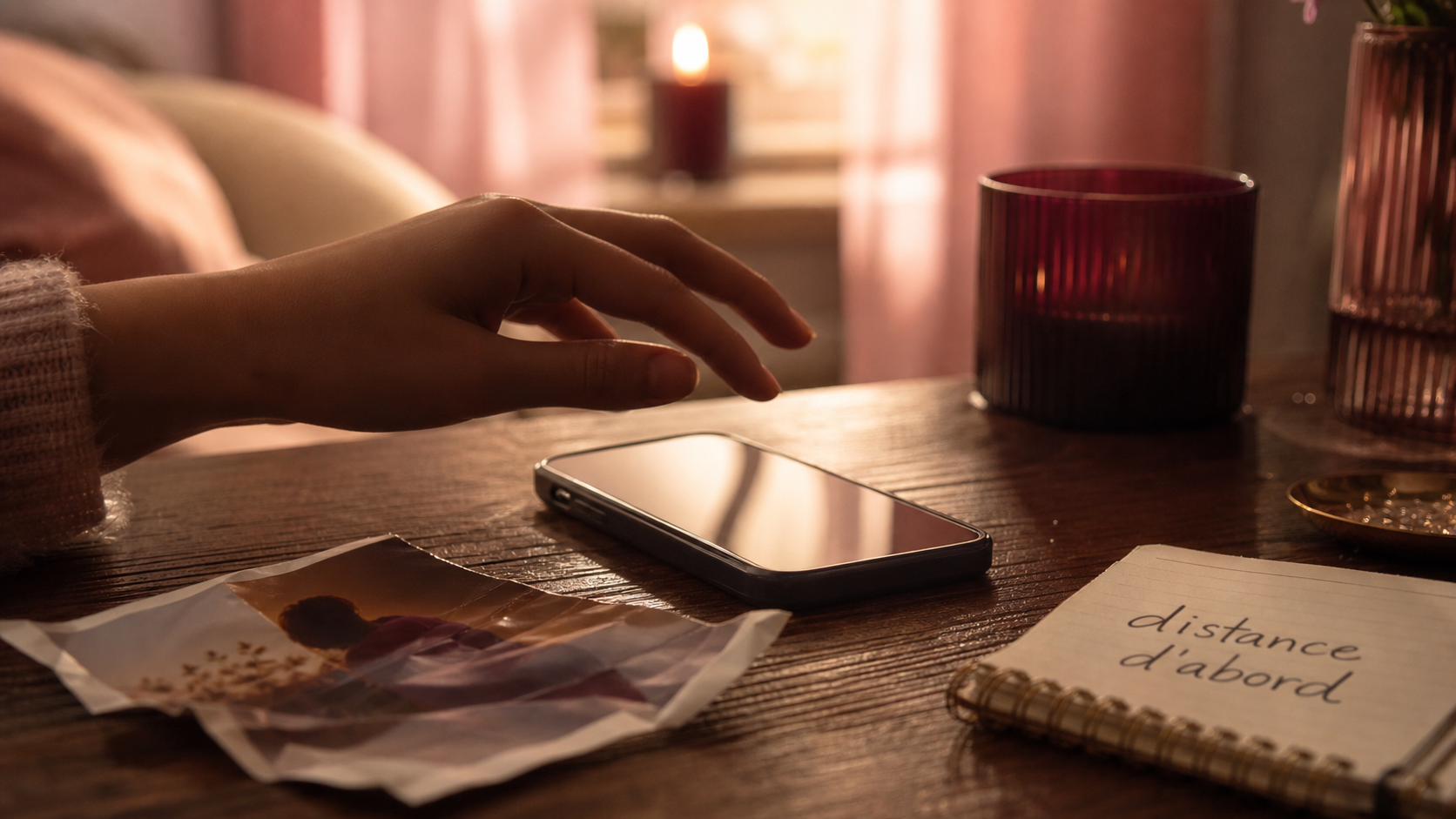 Comment oublier une personne qu’on aime : distance d’abord, smartphone et photo froissée