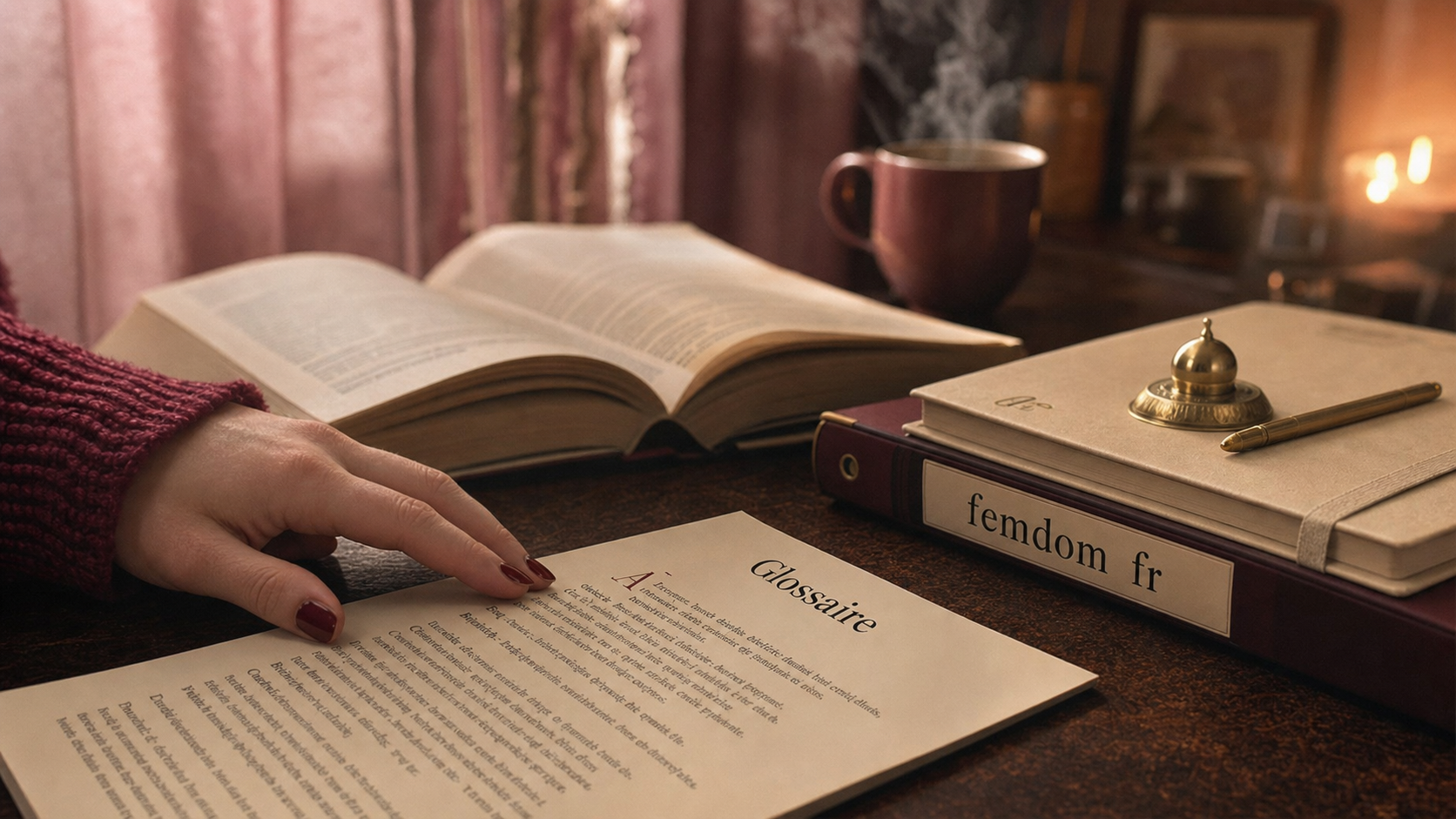 Femdom fr : glossaire imprimé et consentement, ressources francophones
