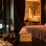 Jacuzzi vesoul privatif visible depuis la chambre