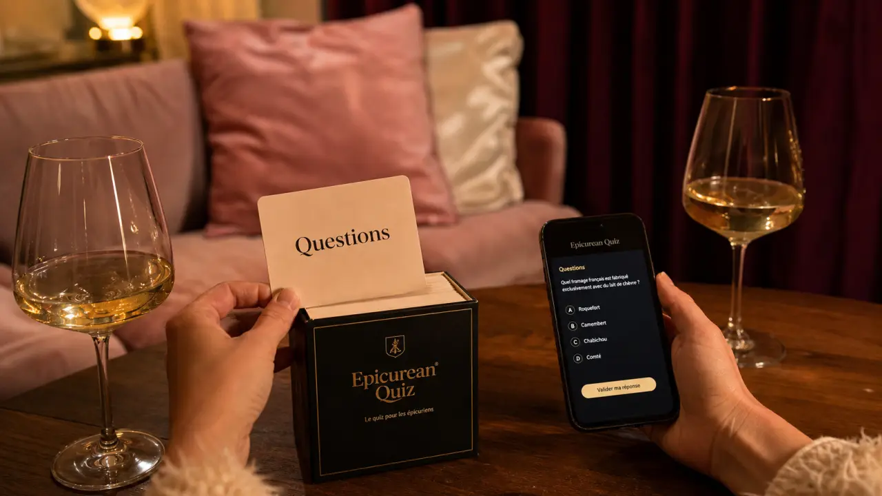 Jeu couple quiz et cartes pour soirée à deux