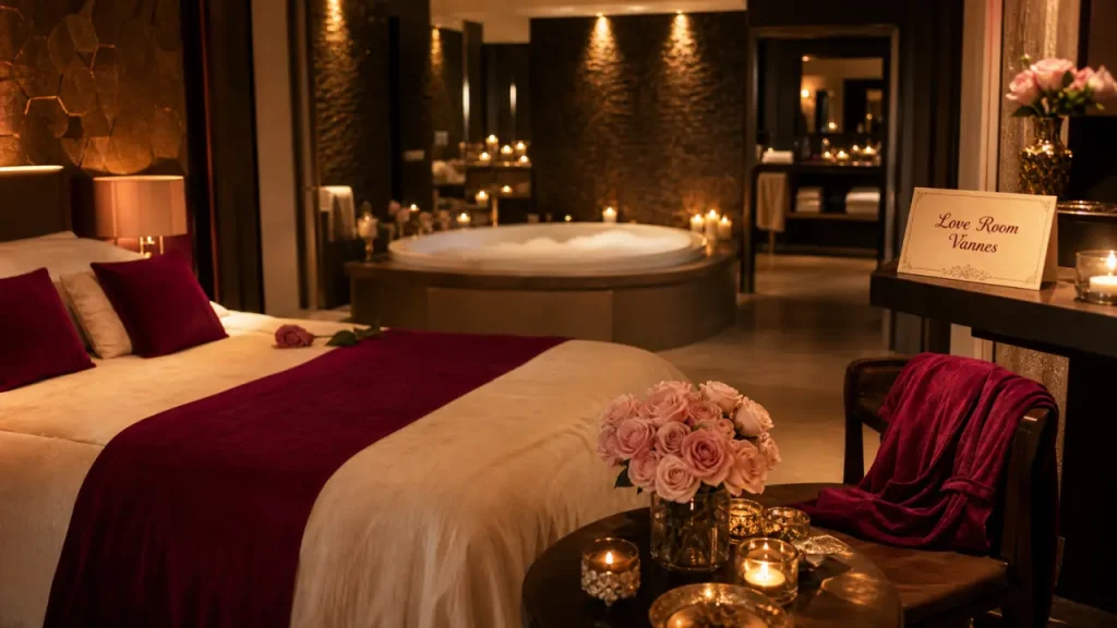 Love room Vannes, chambre privative romantique