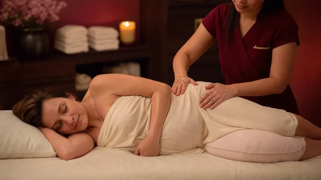 Massage pour femme enceinte dès le 4e mois : bienfaits, sécurité et séance sur mesure