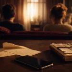 Pourquoi homme trompe sa femme : désir et peur de rompre, salon feutré, téléphone