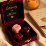 sex dice : dés érotiques dans un coffret velours bordeaux
