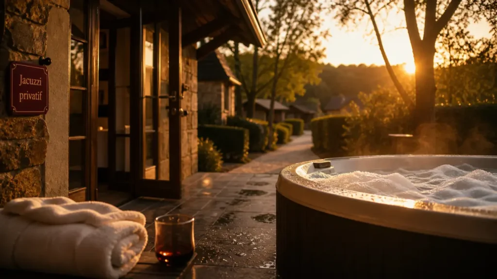 Jacuzzi privatif en Dordogne : terrasse couverte, intimité et Périgord Noir sans mauvaise surprise