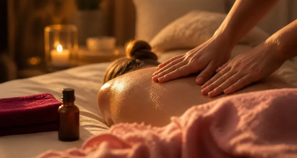 Massage amoureux : gestes lents, pression juste et erreurs à éviter