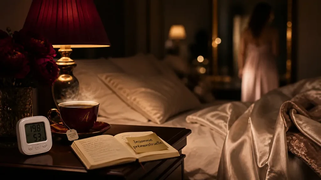 Quand la phase lutéale coupe le sommeil : comprendre l’insomnie avant les règles