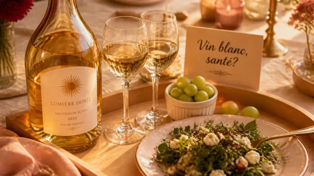 Vin blanc et santé : antioxydants, cholestérol, poids, mais des limites claires