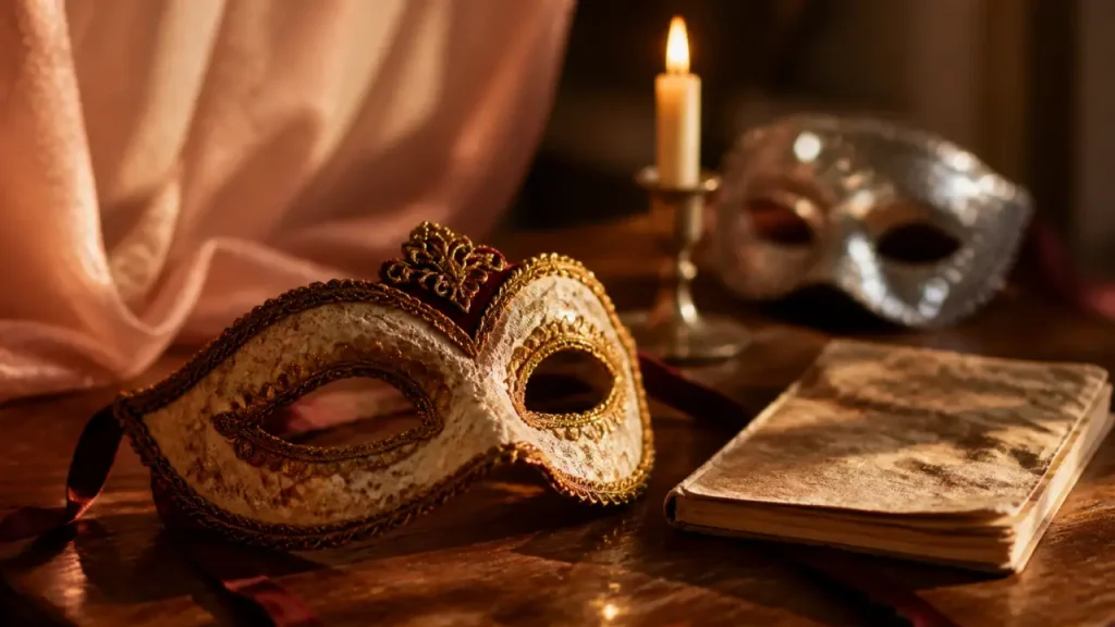 Masque sexy : dentelle, sequins ou cuir, les matières qui changent l’effet