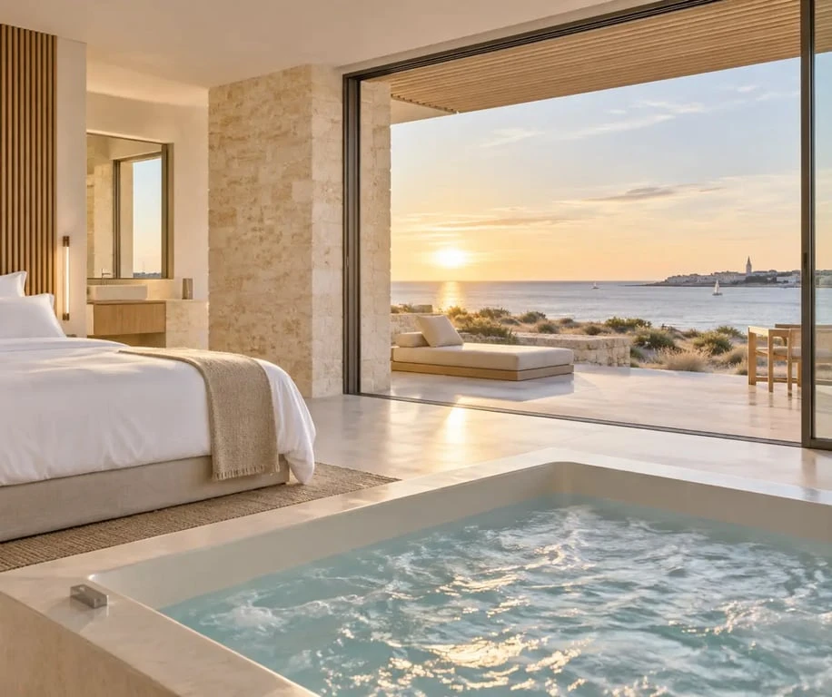 Love room en Charente-Maritime avec jacuzzi privatif dans une suite romantique