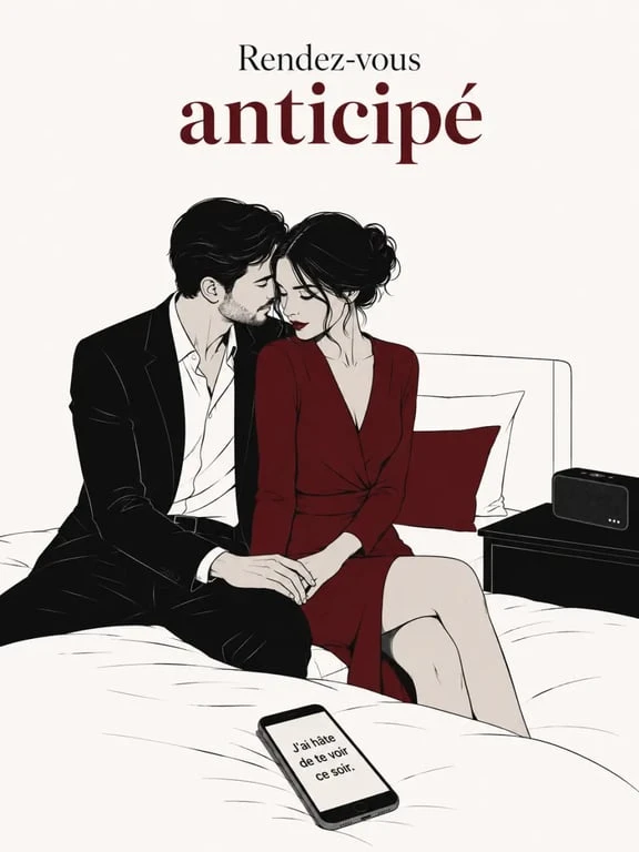 Idée pour pimenter sa vie sexuelle avec lumière tamisée et anticipation dans une chambre intime