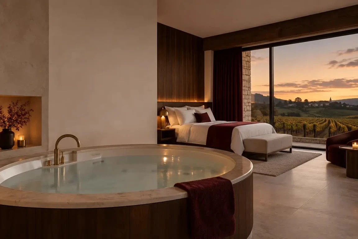 Love room en Bourgogne avec jacuzzi privatif et ambiance romantique
