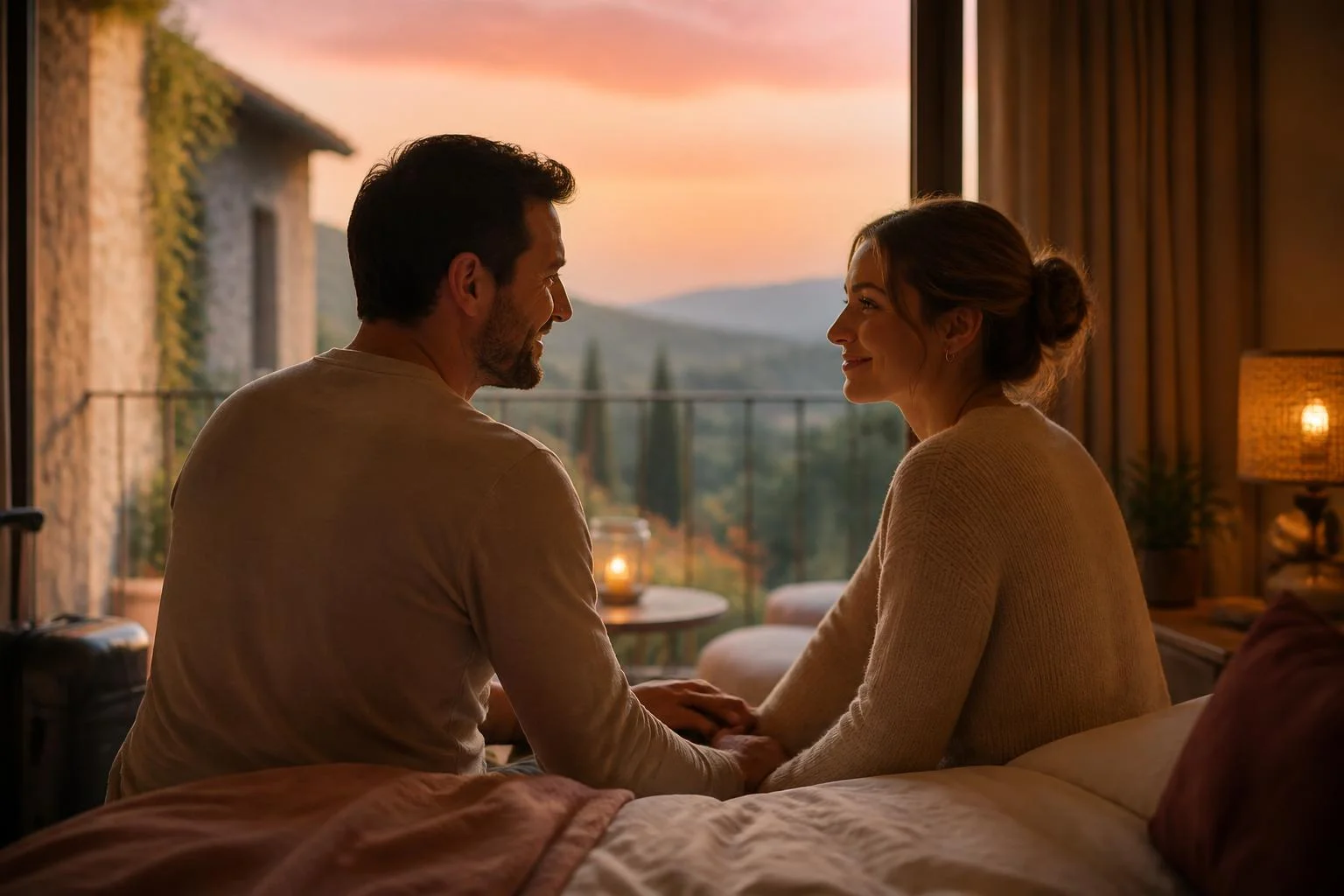 Escapade romantique : déconnexion, intimité, souvenirs