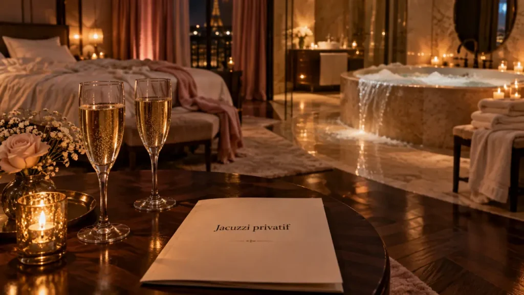 Jacuzzi privatif à Paris : chambre, terrasse ou spa, quel séjour choisir ?