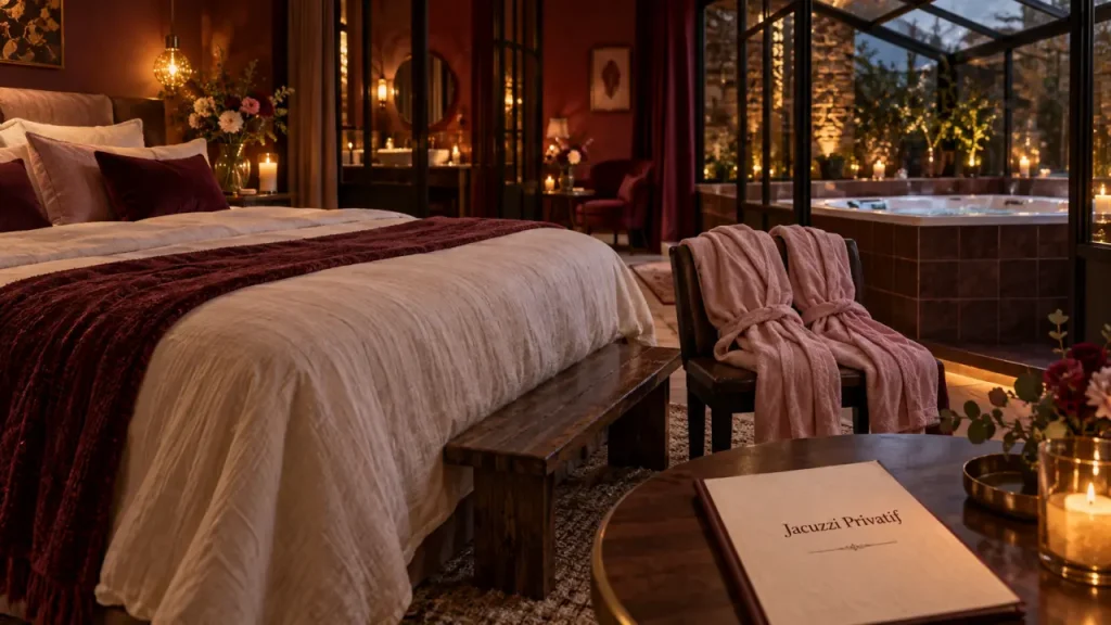 Love room en Bourgogne : jacuzzi privatif en ville ou parenthèse au milieu des vignes ?