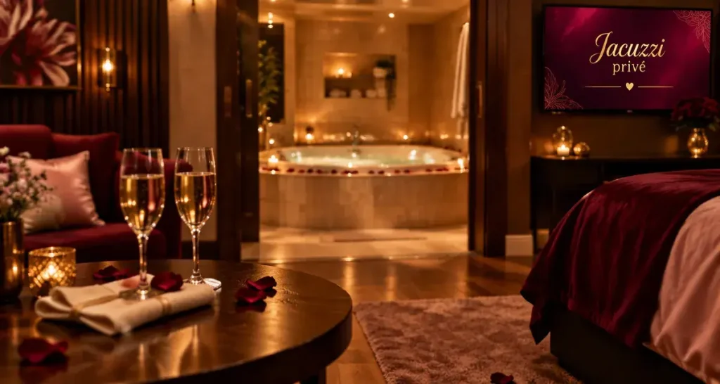 Love room à Chambéry : jacuzzi privatif, arrivée autonome et 5 vérifications avant de réserver