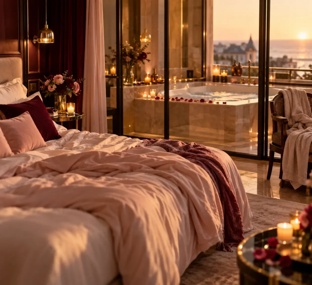 Love room à Deauville : jacuzzi privatif ou vue mer, quelle expérience choisir ?