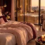 Love room deauville : jacuzzi privatif, vue golden hour