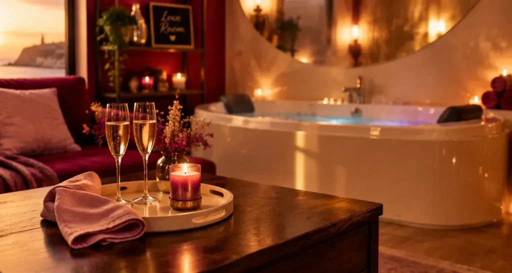 Love room à Fécamp : trois appartements privatifs, du cocon zen au lit XXL