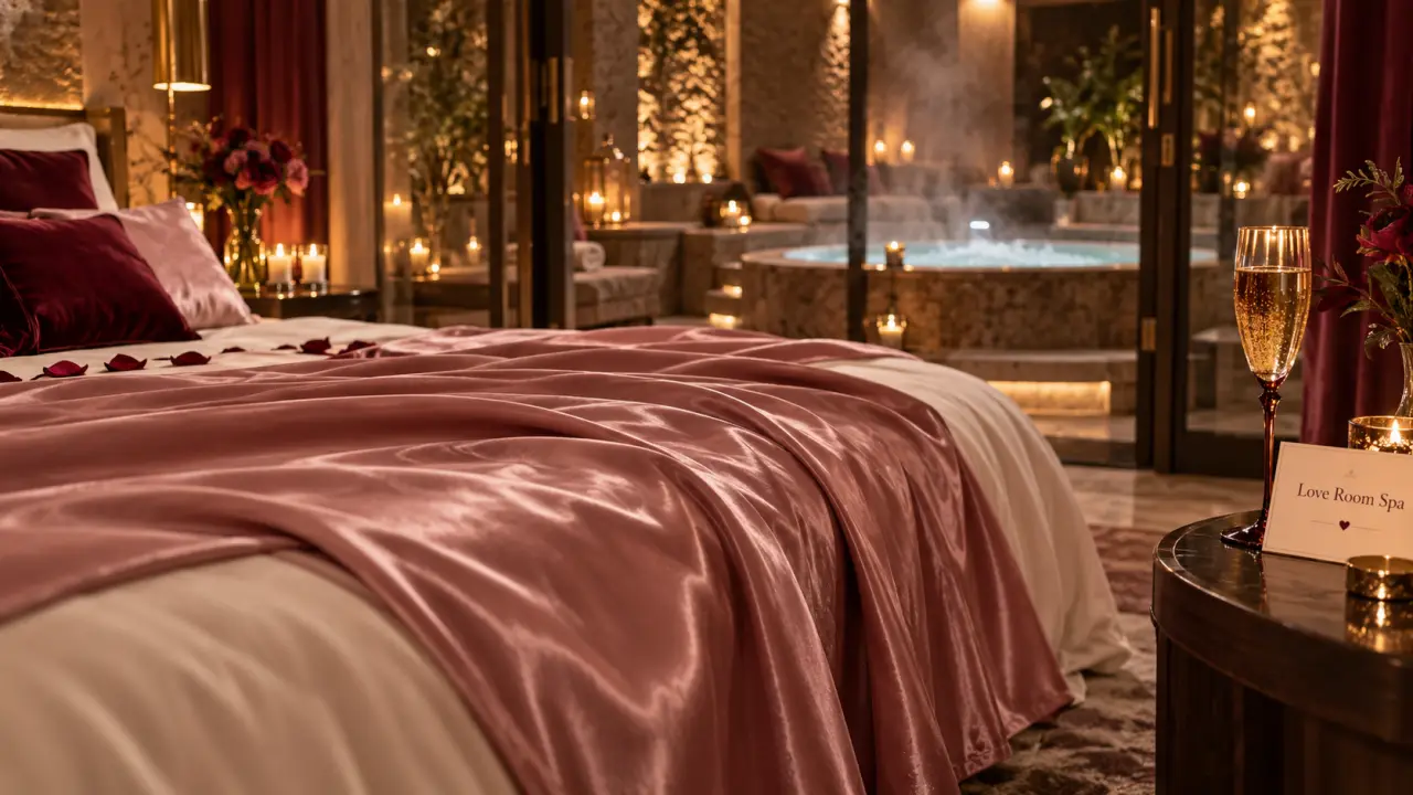 Love room Strasbourg avec jacuzzi privatif et ambiance spa